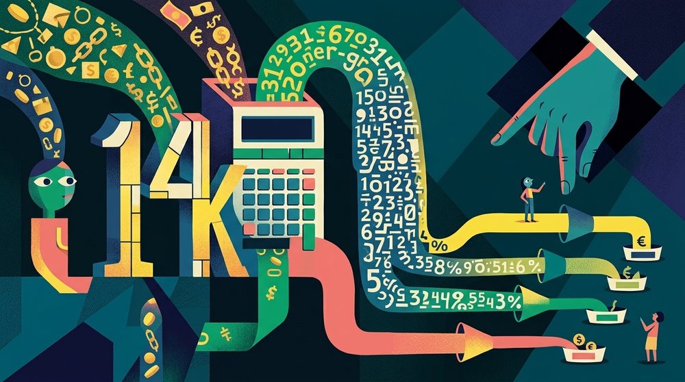 The 14K per-gram price at common spot levels